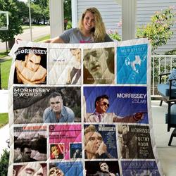 M Morrissey Albums Quilt Blanket For Fans Ver 14 and Home Decor