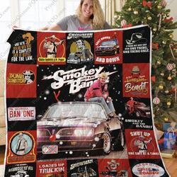 M- Smokey And Bandit Quilt Blanket Ver 01 and Home Decor