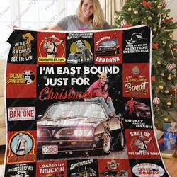M- Smokey And Bandit Quilt Blanket Ver 02 and Home Decor