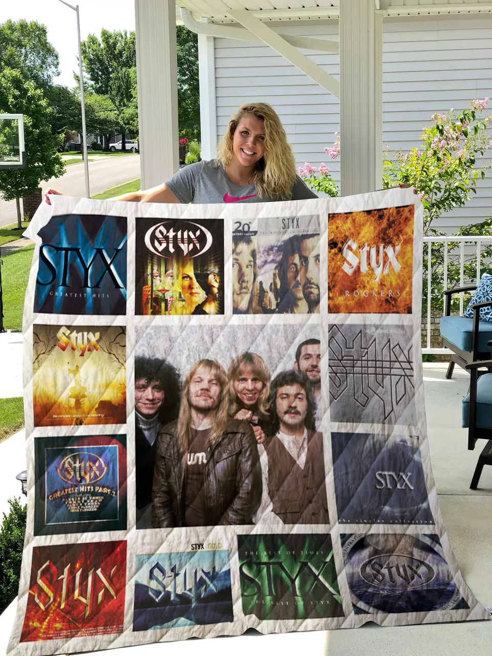 M - Styx Albums Quilt Blanket For Fans Ver 13 and Home Decor