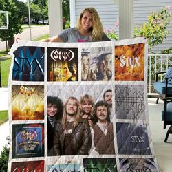 M - Styx Albums Quilt Blanket For Fans Ver 13 and Home Decor