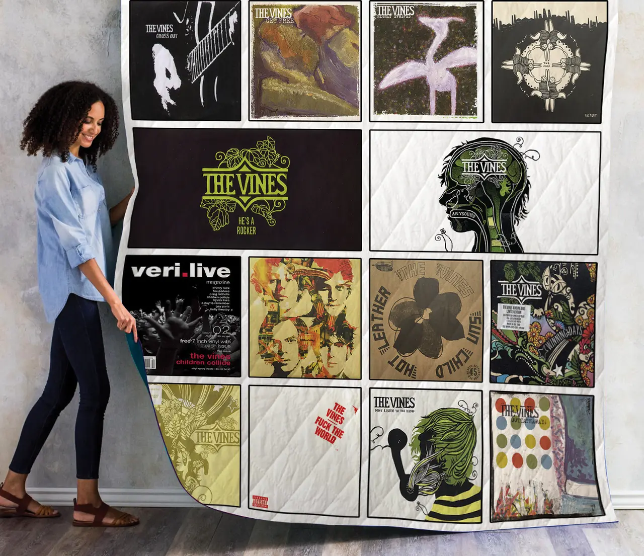 M - The Vines Albums Quilt Blanket For Fans Ver 14 and Home Decor