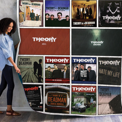 M - Theory Of A Deadman Albums Quilt Blanket For Fans Ver 14 and Home Decor