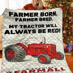 M Tractor Quilt Dfx and Home Decor