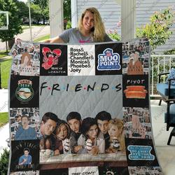 M Tv Show Friends Quilt Blanket For Fans Ver 17 and Home Decor
