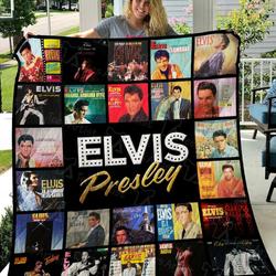 M290732 Elvis Presley Quilt Blanket  Quilt and Home Decor