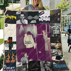 M300705 Arctic Monkeys Quilt Blanket  Quilt and Home Decor