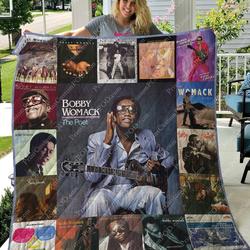 M300706 Bobby Womack Quilt Blanket  Quilt and Home Decor