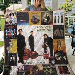 M300712 Chick Corea Quilt Blanket  Quilt and Home Decor