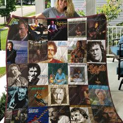 M300727 Gordon Lightfoot Quilt Blanket  Quilt and Home Decor