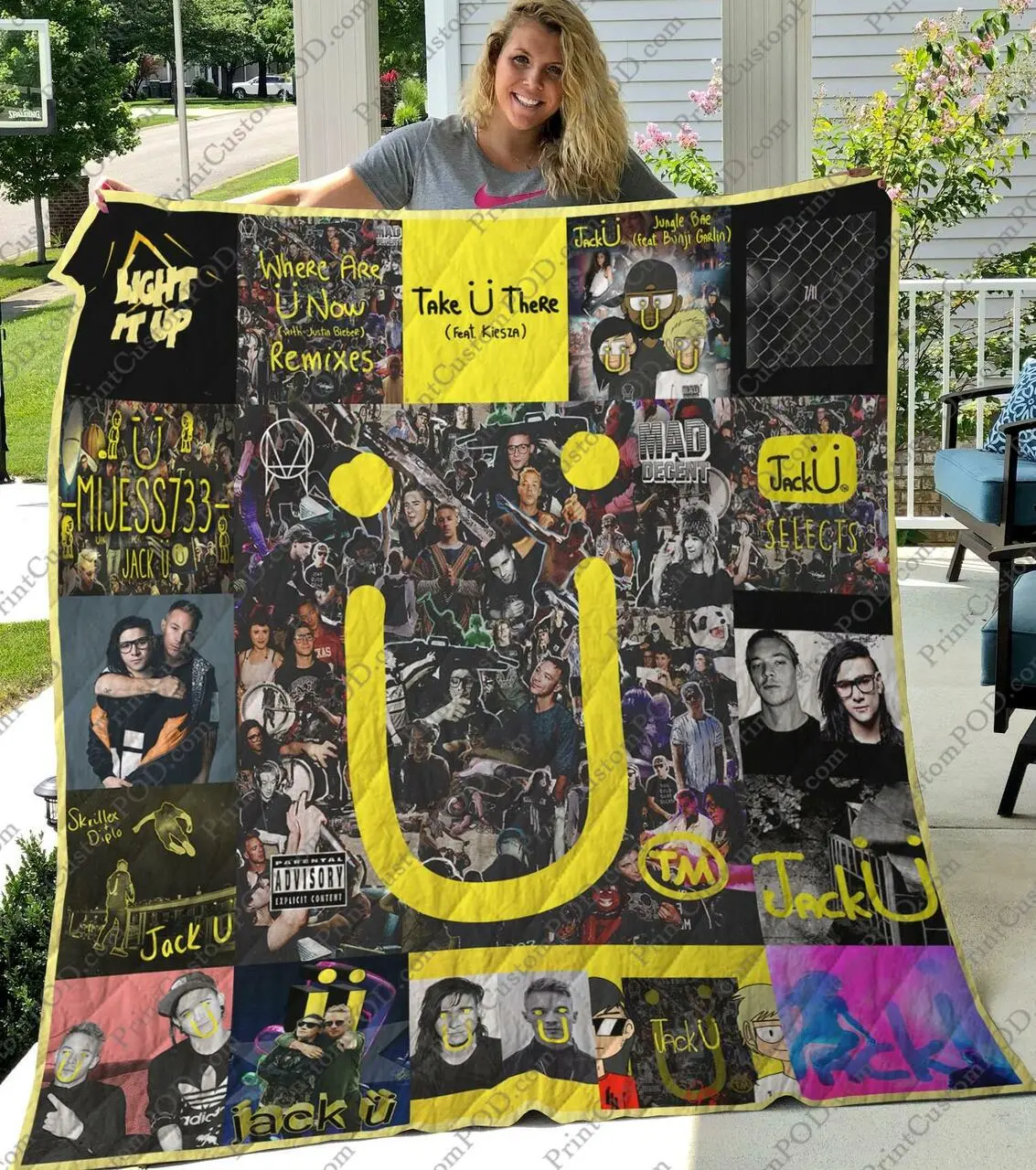 M300731 Jack U Quilt Blanket Quilt and Home Decor