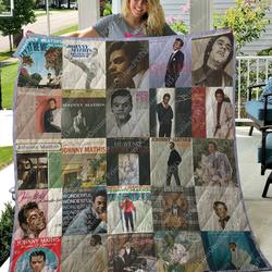 M300732 Johnny Mathis Quilt Blanket  Quilt and Home Decor