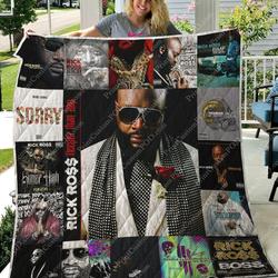 M300742 Rick Ross Quilt Blanket  Quilt and Home Decor
