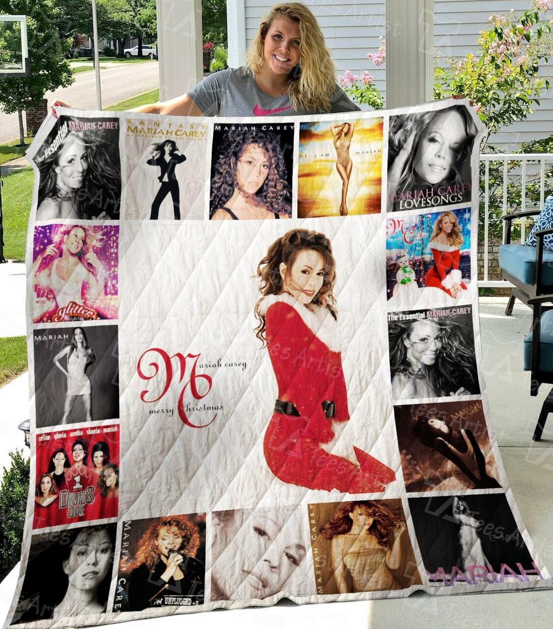 M310712 Mariah Carey Quilt Blanket Quilt and Home Decor