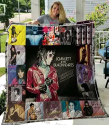 M310748 Joan Jett Quilt Blanket  Quilt and Home Decor