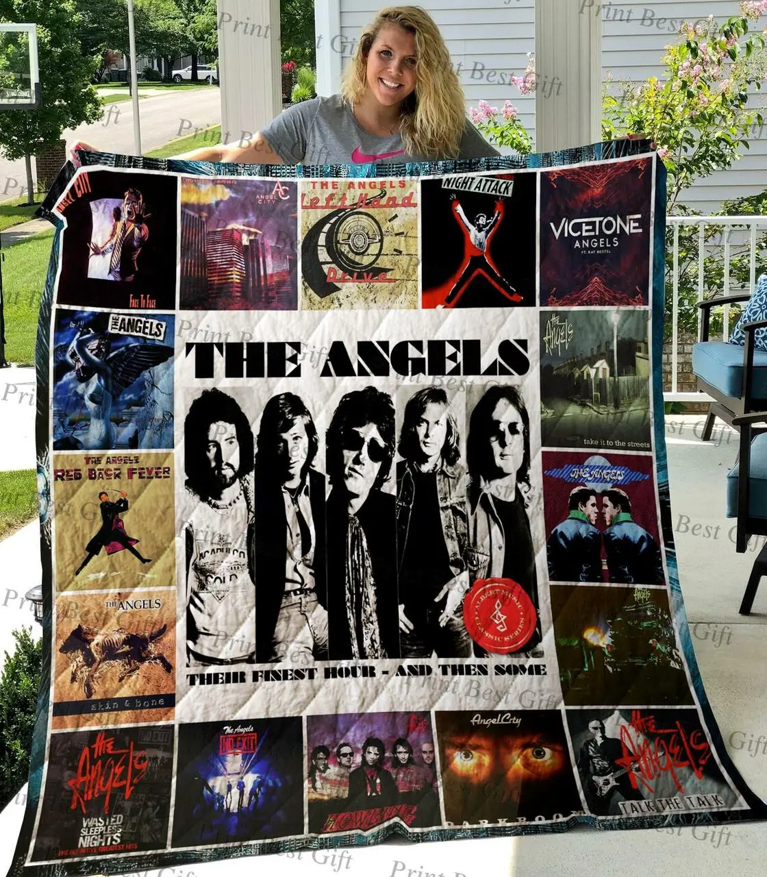 M310765 The Angels Quilt Blanket Quilt and Home Decor