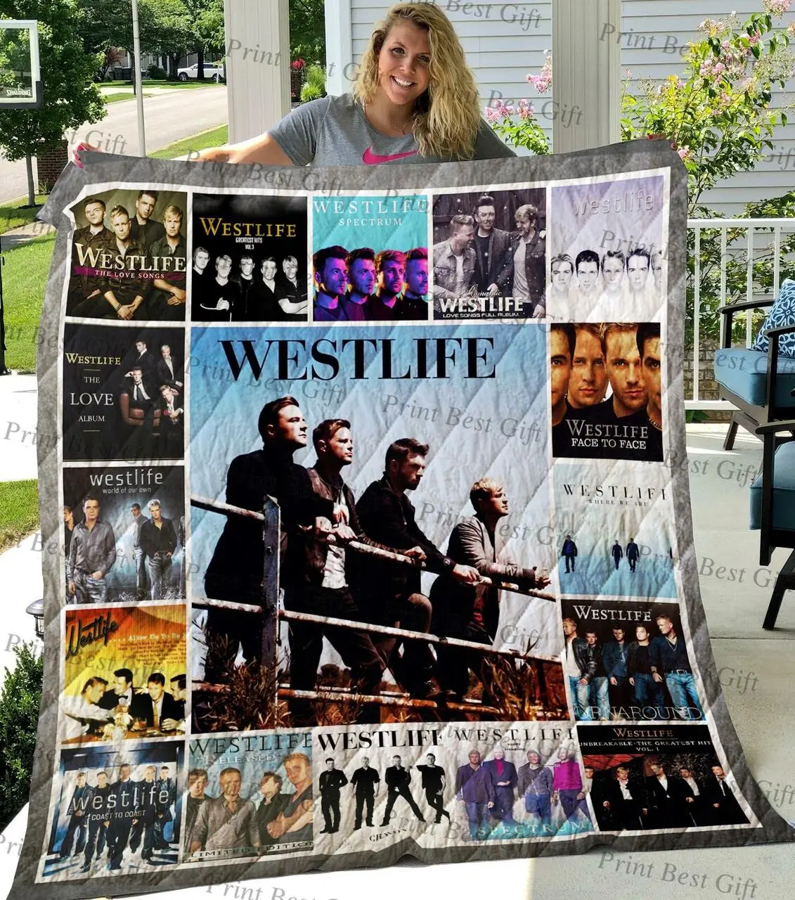 M310771 Westlife Quilt Blanket Quilt and Home Decor