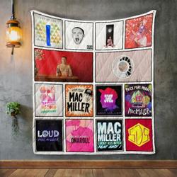 Mac Miller Album Covers Quilt Blanket and Home Decor
