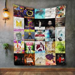 Machel Montano Album Covers Quilt Blanket and Home Decor