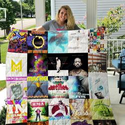 Machel Montano Quilt Blanket and Home Decor