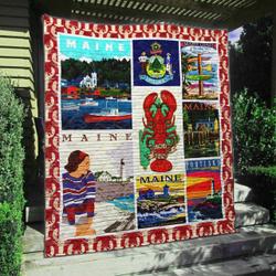 Maine 1 Blanket Th1607 Quilt and Home Decor