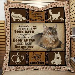 Maine Coon WBM585 Awesome 3D Customized Quilt and Home Decor