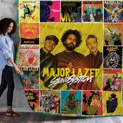 Major Lazer Albums Cover Poster Quilt 2 and Home Decor
