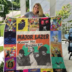Major Lazer Albums Quilt Blanket For Fans Ver 17 and Home Decor
