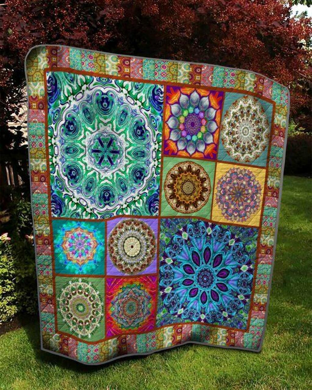 Mandala Bs1104 5 Quilt Blanket Quilt and Home Decor