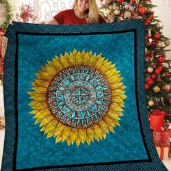 Mandala Flower Quilt Guz and Home Decor