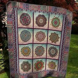 Mandala P120408 Quilt Blanket  Quilt and Home Decor