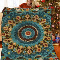 Mandala Quilt Gsr and Home Decor