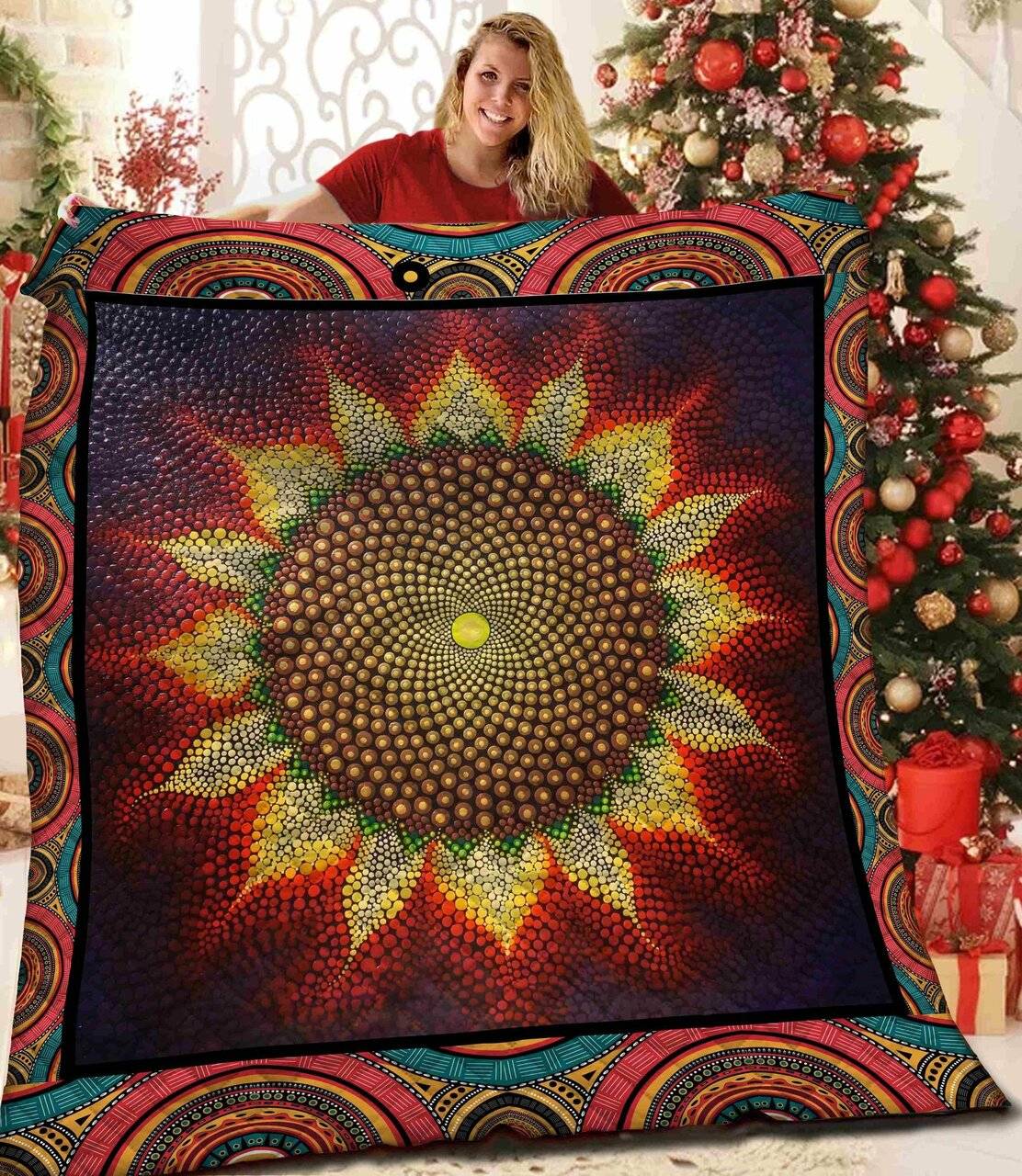Mandala Quilt Guf and Home Decor