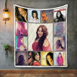 Mandisa Album Covers Quilt Blanket and Home Decor