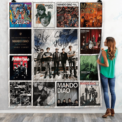 Mando Diao Albums Quilt Blanket Ver13 and Home Decor