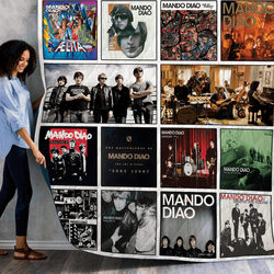 Mando Diao Albums Quilt Blanket Ver14 and Home Decor