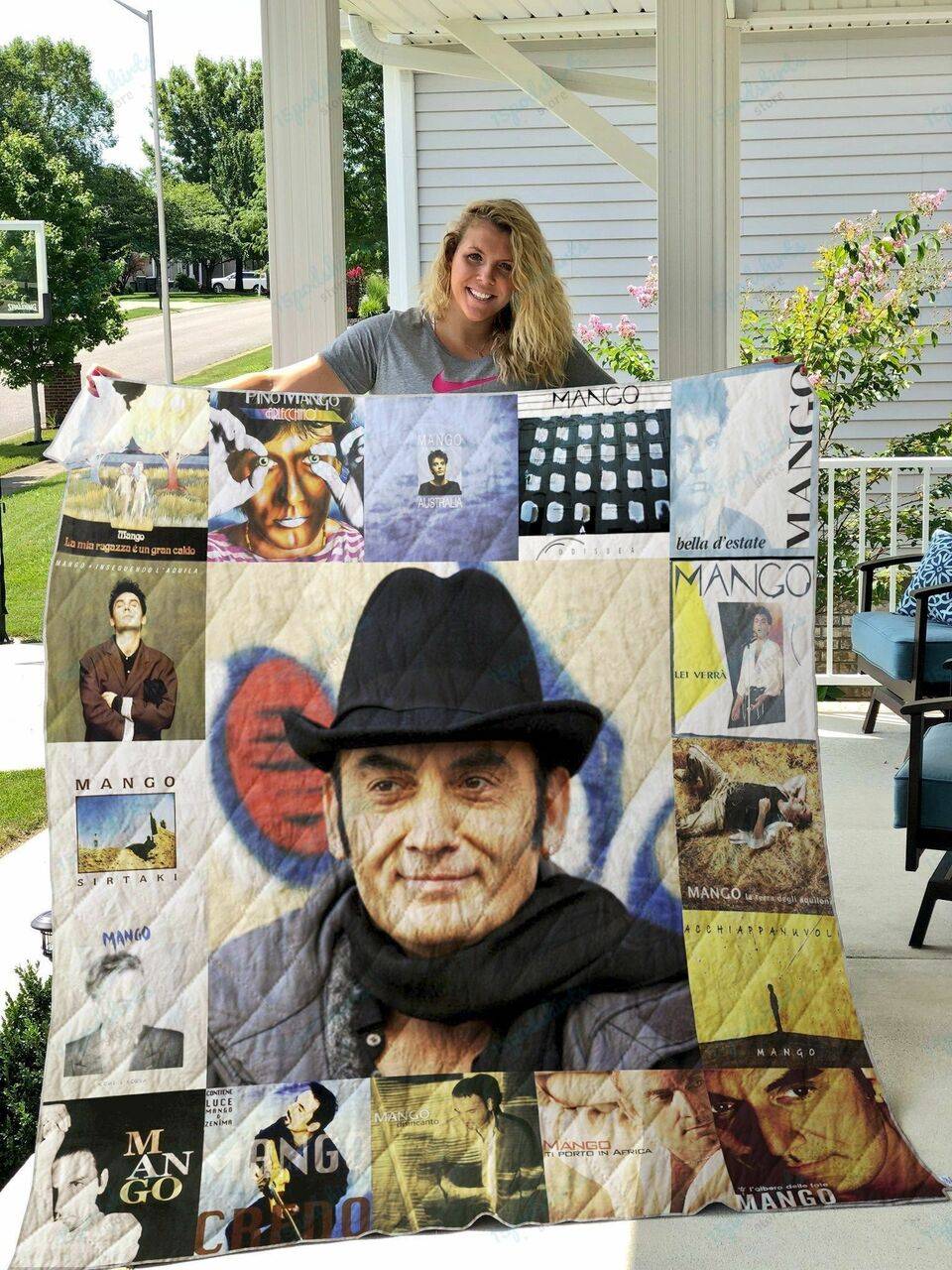 Mango Quilt Blanket and Home Decor