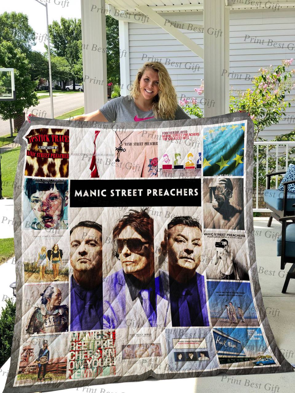 Manic Street Preachers Albums Cover Poster Quilt 2 and Home Decor