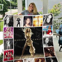 Mariah Carey Quilt Blanket 01238 and Home Decor