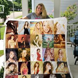 Mariah Carey Quilt Blanket For Fans and Home Decor
