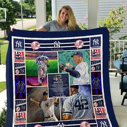 Mariano Rivera Quilt Blanket and Home Decor