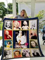 Marilyn Monroe Blanket Th0607 Quilt and Home Decor