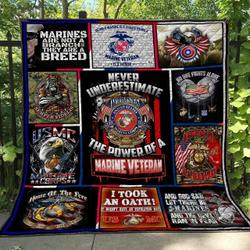 Marine Bi270706B Tbg Quilt Blanket and Home Decor