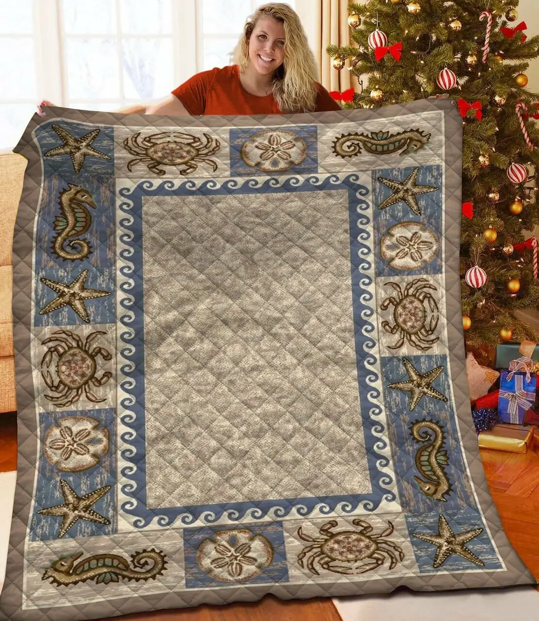 Marine Quilt Gim and Home Decor