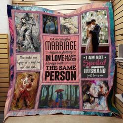 Marriage Quilt Blanket and Home Decor