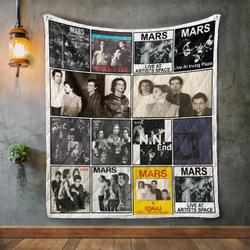 Mars Album Covers Quilt Blanket and Home Decor