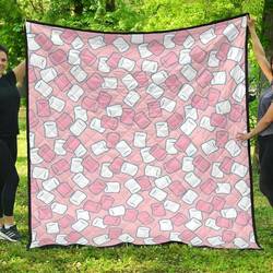 Marshmallow Colorful Cl12100430Mdq Quilt Blanket and Home Decor