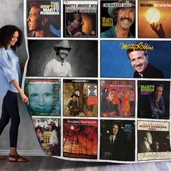Marty Robbins Quilt Blanket 01 and Home Decor