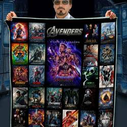 Marvel Cinematic Universe Films Quilt Blanket Bs1047 and Home Decor