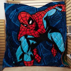 Marvel Spider-Man Comic Throw Quilt and Home Decor